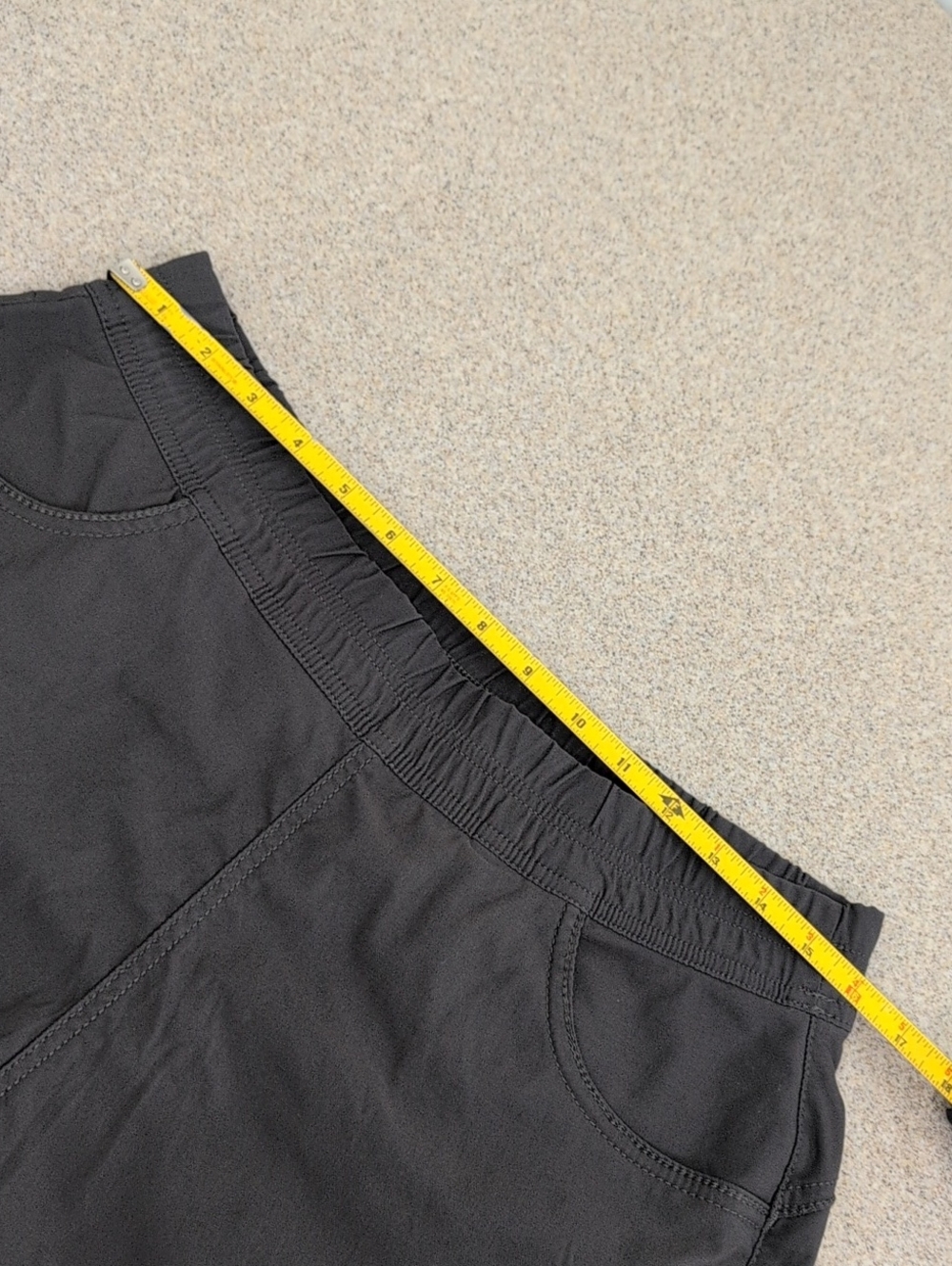 Prana Shorts, Elastic Waist, Pockets, 5 In Inseam Women's Size 12 - Picture 9 of 15